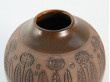 Scandinavian ceramics. Round vase