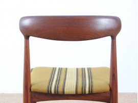 Set of 6 Scandinavian teak chairs