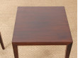 Pair of rosewood side tables