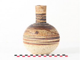 Stoneware round vase
