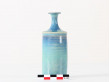 Scandinavian ceramics. Miniature turquoise vase