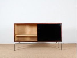 Rosewood sideboard with sliding doors