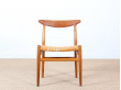 Set of 6 Scandinavian chairs model W2