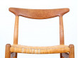 Set of 6 Scandinavian chairs model W2