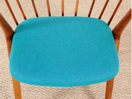 Scandinavian spindle-back armchair