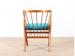 Scandinavian spindle-back armchair