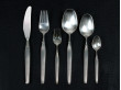 Scandinavian silver plated cutlery set for 12 people. Model Savoy. 84 pcs