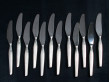 Scandinavian silver plated cutlery set for 12 people. Model Savoy. 84 pcs