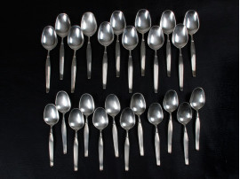 Scandinavian silver plated cutlery set for 12 people. Model Savoy. 84 pcs