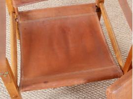 Pair of easy chairs « Safari »