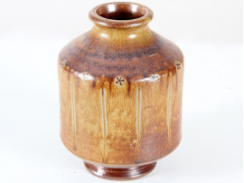 Stoneware scandinavian vase