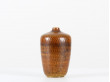 Scandinavian ceramics. Iridescent vase.