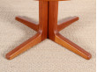 Scandinavian center dining table in teak 4/8 seats