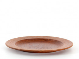 Serving dish in teak