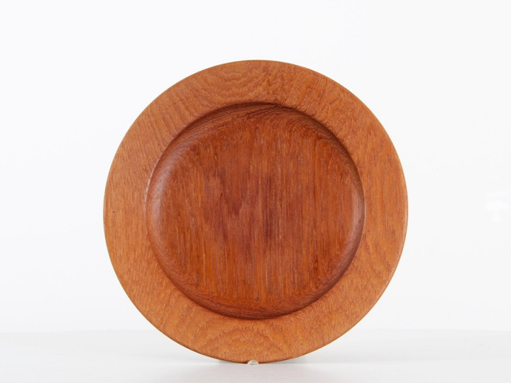 Serving dish in teak