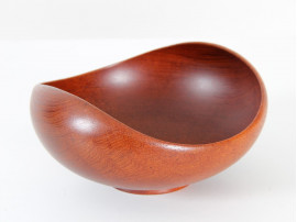 Teak bowl