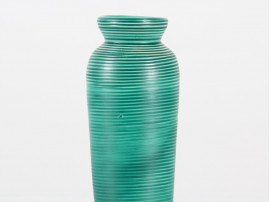 Scandinavian green vase