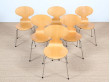 Set of six Ant chairs