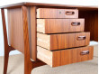 Grand bureau scandinave en teck