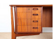 Scandinavian teak desk