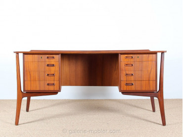 Scandinavian teak desk