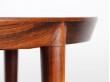 Scandinavian round table in Rio rosewood 4/8 seats.