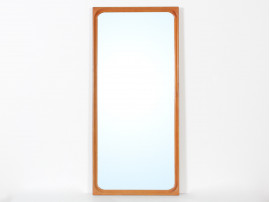 Miroir scandinave en teck