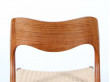 Pair of Scandinavian teak chairs model 71