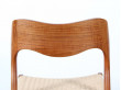 Paire de chaises scandinaves en teck model 71