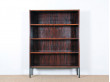 Scandinavian rosewood bookcase