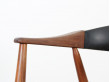 Fauteuil de bureau scandinave en teck