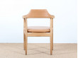 Scandinavian desk chair in oak