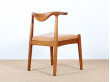 Suite de 4 chaises scandinaves "Bull"