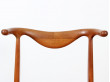 Suite de 4 chaises scandinaves "Bull"