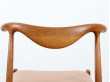 Suite de 4 chaises scandinaves "Bull"