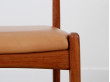 Suite de 4 chaises scandinaves "Bull"