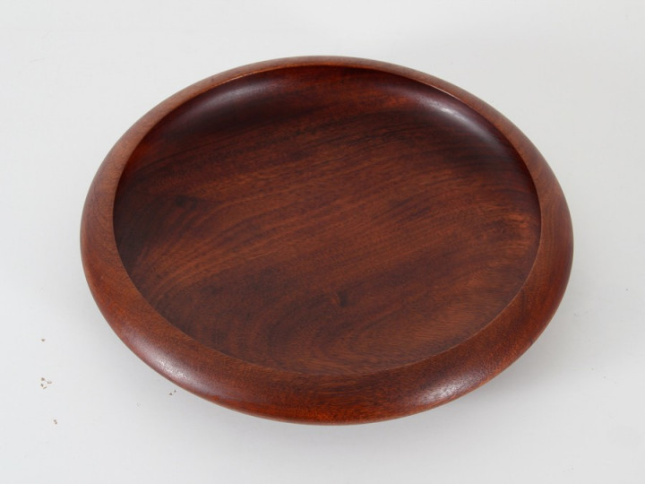 Large Scandinavian teak plate