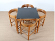 Ensemble table de repas et ses 4 chaises, modèle FH4216 et FH4226