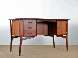 Scandinavian rosewood desk