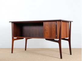 Bureau scandinave en palissandre de Rio