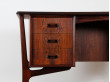 Scandinavian rosewood desk