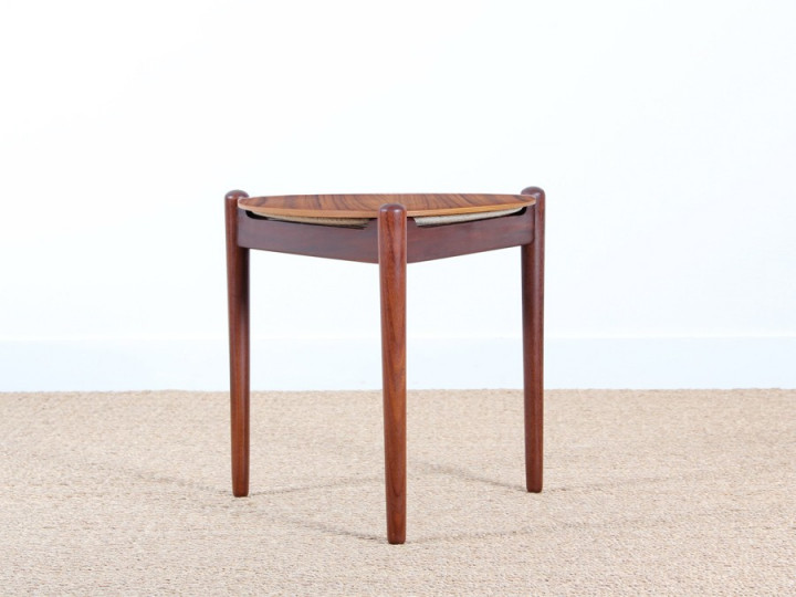 Stool / teak occasional table