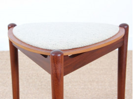 Stool / teak occasional table