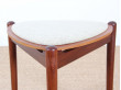 Tabouret table d'apoint en teck