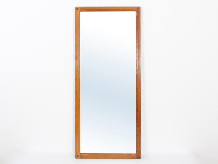 Scandinavian mirror in oak