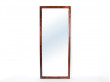 Miroir scandinave en palissandre de Rio