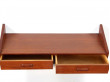 Scandinavian wall shelf in teak