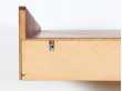 Scandinavian wall shelf in teak