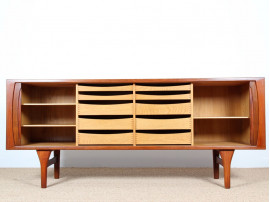 Scandinavian rosewood sideboard