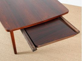 Scandinavian dining table in rosewood 6/10 seats